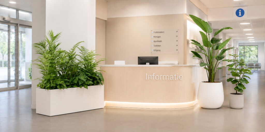 kunstplanten in de zorg
